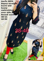 Embroidered Blue kurti