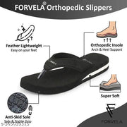 FORVELA Orthopedic Slipper for Women Bathroom House Home Daily Use Ortho Chappal Orthopedic Diabetic Slipper Flip flops