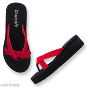 DUOSOFT Comfort Arch Support Slippers for Women|Orthopedic Soft Home Chappal with Anti-Skid Sole |Women house Slippers for Pain-Free Walking & All-Day Comfort
