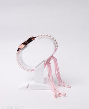 princess fancy Unique round dail adjustable pearl braclate watches for girls and women