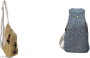 Super Fashion Chest & Crossbody Sling Bag – Eco-Friendly & Stylish Travel Bag