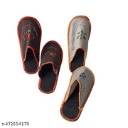 Woolen Slipper for Men & Women Soft Chappal For Room Indoor Home Slides Slipper for Bedroom Sandals/Free Sizes Assorted