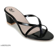 Black heels woman and girls