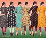 Polyster/Crepe fabric-Fashionable Kurtis