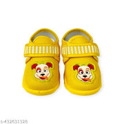 Coolz Kids Chu-Chu Sound Musical Shoes Star-1 Yellow for Baby Boys and Baby Girls 1-2.5 yrs