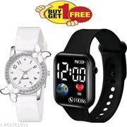 NEW ARRIVAL WATCH COMBO FOR BOYS & GIRLS | BUY 1 GET 1 FREE DIGITAL WATCH FOR KIDS | HIGH QUALITY WATCH FOR KIDS | NEW DESIGN FOR KIDS