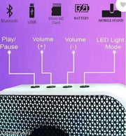 Aesthetic Wireless Mini Speaker – Ultra-Portable Bluetooth Sound System with Rechargeable Battery, Simplee Controls, and Dynamic Sound