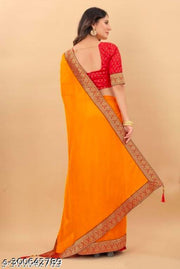 ETHNIC FANCY SAREES WITH JACQUARDJ  BLOUSE FOR WOMEN AND GIRLS