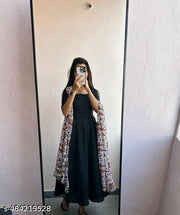 gown whith dupata