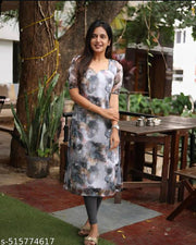 Myra Voguish Silk Kurtis For Women