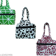 Printed Women's Small Hand bag Pack of 3