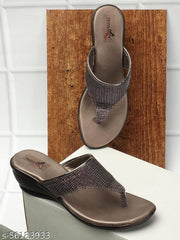 Twinsshoe Women's Casual Partywear Wedge Sandal Chappals