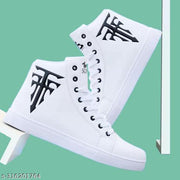 JOOTIYAPA ANKLE HEGHT SHOES FOR MEN (WHITE)