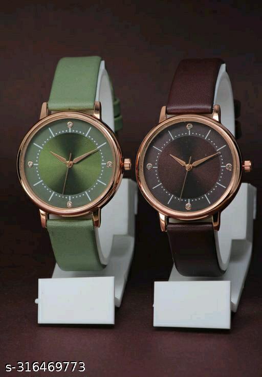Isa Classy Ethnic Designer Leather Belt Analog Watches for Women Watches for Girls