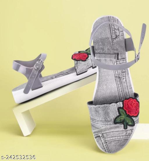 LifeO-Modern Graceful Black Slider For Girls and Woman