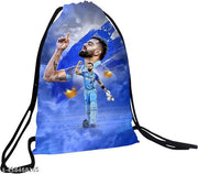 Havencraft Printed Drawstring Backpack Dori Bag Small Bag Gym Bag for Everyday Use 12L Backpack