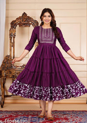 New Stylish latest Gown kurta for Women