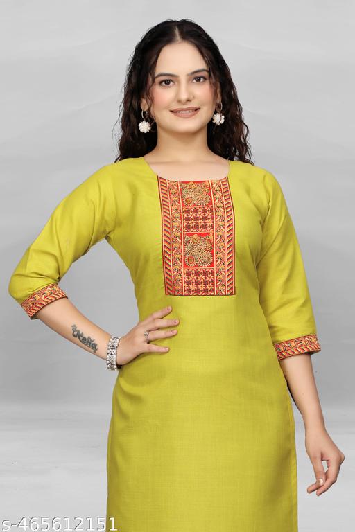 stylist kurti with work