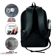 32 L Laptop Backpack Men Women’s Boys & Girls Fashion PU Leather Casual Backpack Bags for School, College, Tuition, Office Bag