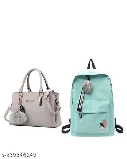 Handbag & backpack combo