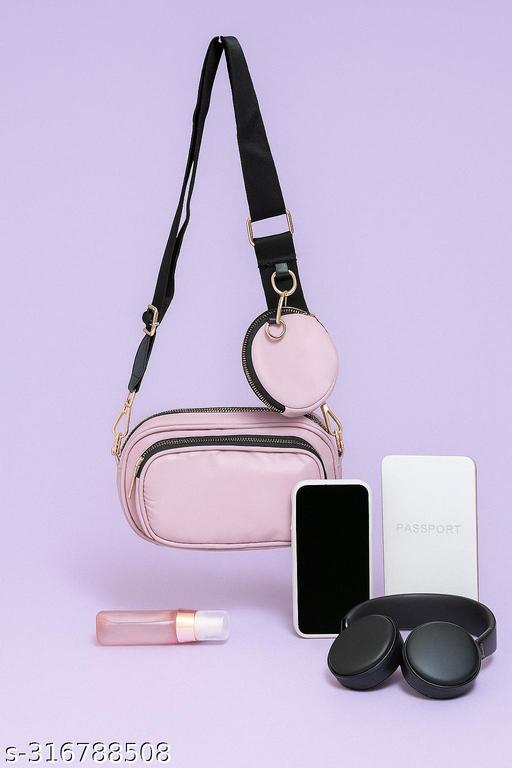 Stylish parachute camera design sling bag