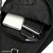 Chest Bag for Men | Single Shoulder Backpack Sling Bag for Travel, Hiking, Jogging, Gym, Picnic & Daily Use (PACK OF 1)