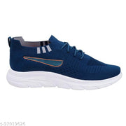 CLYMB Casual Sport for Men | Stylish Lace-Up Sneakers with Cushioned Insole | Comfortable Walking Shoes with Rounded Front Running shoes