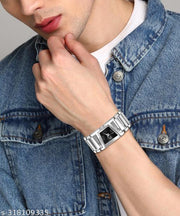 4075-BK 4075-BK Elegant Design Analog Watch - For Men ()