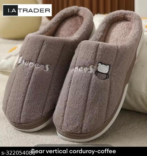 Winter & Autumn Warm Bunny Soft Fuzzy Premium Faux Fur Flip-Flops and Carpet Slippers for Daily Wear, Casual Wear, Home Wear, Indoor Bedroom & Outdoor for Women and Girls