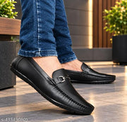 Stylish Men's Black Loafers