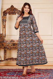 Trendy Embroidered women Anarkali kurta