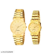 Golden watch for women and girls Analog Watches