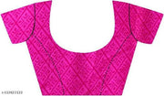 LEELAVATI Crepe Printed Daily / Party & Festive Wear Combo of 2 Stylist Fashionable Saree With Blouse pieces ( Pink , Green )