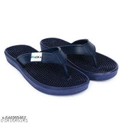 G plus comfortable daily  use  acupressure men's slippers/ ortho slippers for men's/ daily use chappal (Navy Blue)