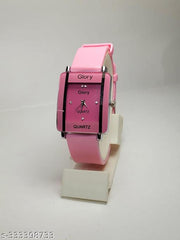 Women Multicolor Rubber Analog Watch
