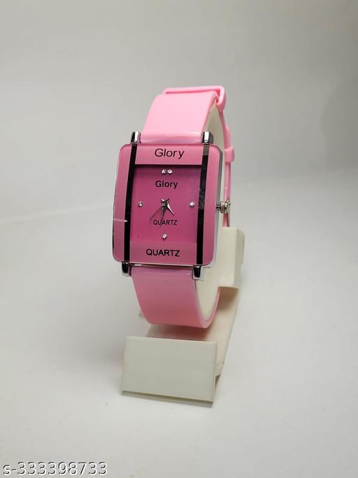 Women Multicolor Rubber Analog Watch