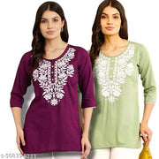 Trendy Aari Kurti Combo