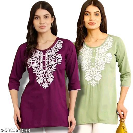 Trendy Aari Kurti Combo
