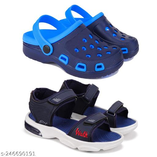 Bersache Comfortable Trendy Outdoor Casual Sandals for BoysCombo(MM)-1898-7019