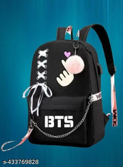 KGNBAGS| BTS Fashion Backpack for Girls Women Backpack College Bag for Girls Stylish Backpack for Women Stylish Latest ,Backpack,girls bag,backpack for girls,backpack of women,bag of women pack of 1