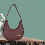 Dixon Dixon Brown Women Sling Bag Casual Half Moon Unique Design Shoulder Side Sling Bag For Women