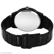 Chrono Display||Analog watch||Black Dial||Black Dial Analog Watch - For Men