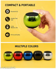 Mini Wireless Bluetooth Speaker | Portable Bass Sound Speaker | Rechargeable Music Speaker for Mobile, Laptop & Travel