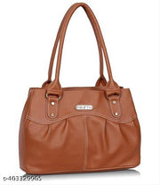 Fristo Handbag | Durable Water-Resistant PU Leather Shoulder Bag for Ladies | 3-Section Spacious Ladies Bag