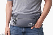 MOUNTER Waist bag for men and women - Anti Theft, Water Resistant, Lightweight and Adjustable Fanny Pack Belt Pouch for Hiking, Travel & Outdoor Sports