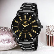 Lorenz Casual Full Black Analog Watch for Men | Watch for Boys- MK-3053K