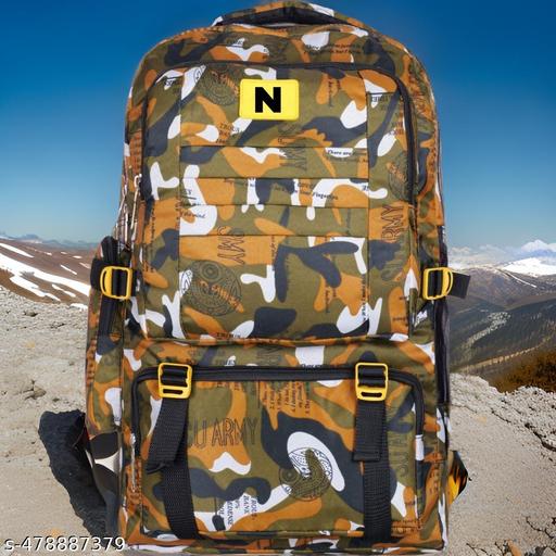 Military Print Backpack Hiking/Trekking/Rucksack Bags for Men & Women - 55 Liters