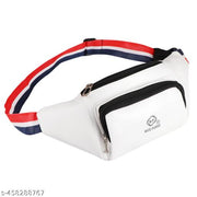 Nice Purse Formal Waist Pouch Cycling Bag Waist Bags for Men Chest Crossbody(W.B-010) Waist Bag  (White)