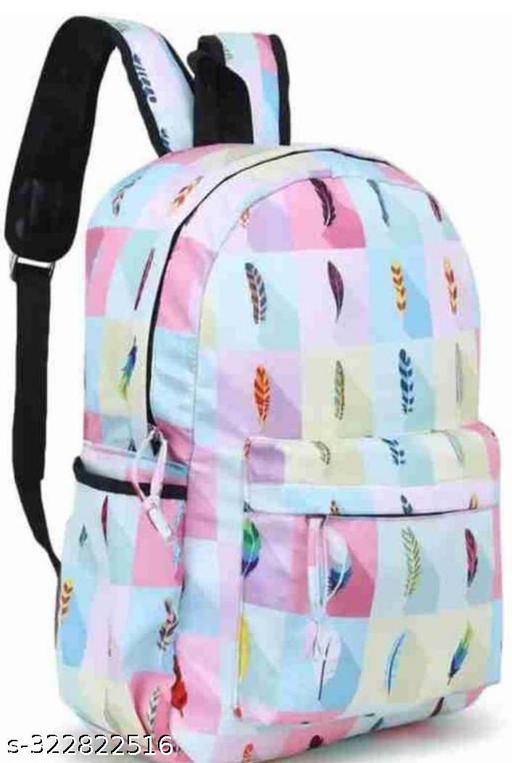 Floral Print 26L Casual Backpack | School Bag for Girls