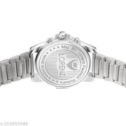 Lorenz Day & Date Edition Silver Dial Analog Watch for Men | Watch for Boys- MK-4031R